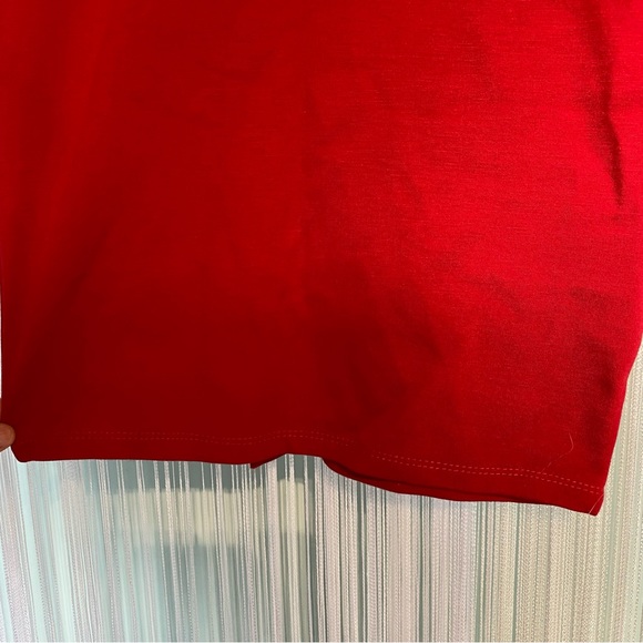 UK2LA Red MIDI Pencil Skirt NWT Size XS - Picture 11 of 16